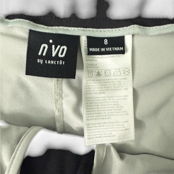 Nivo by Lancto Golf Marika Skort Black Mini Skirt Size 8 - Picture 5 of 7